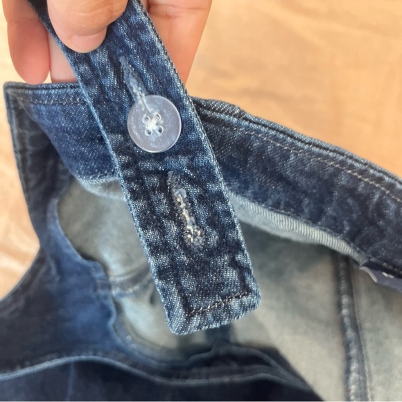 Sold GAP Blue Halter Sheath Maxi Dress - Picture 9 of 14